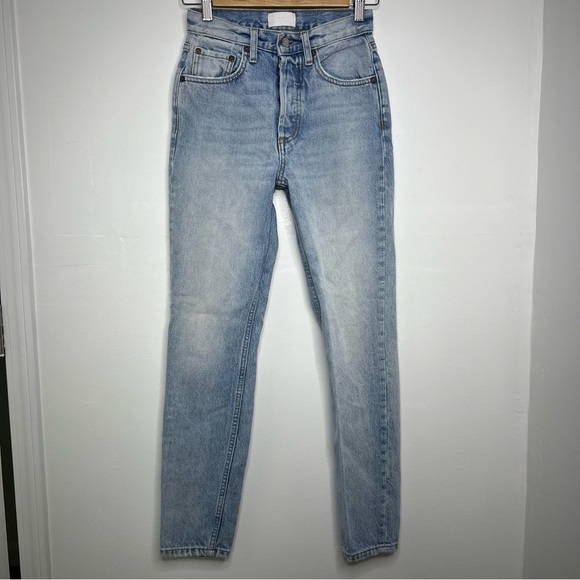 BOYISH Light Wash Billy Straight Jeans - Picture 2 of 9